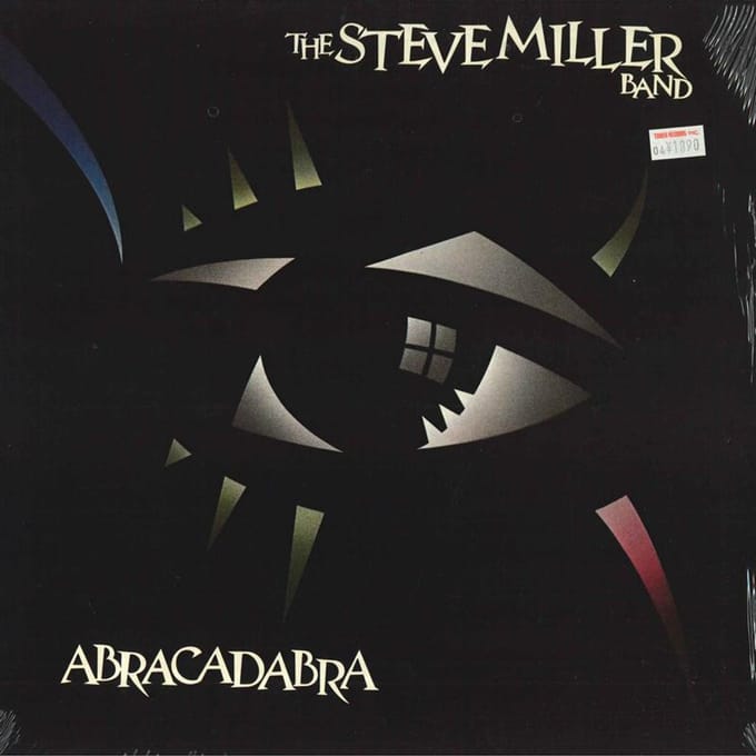 LP Plaat STEVE MILLER BAND  Abracadabra ST12216 CAPITOL 1982 VS Rock Gebruikt gray