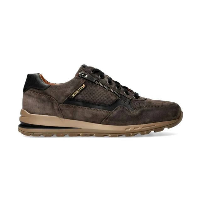 Mephisto Bradley - heren sneaker - Bruin - maat 40.5 (EU) 7 (UK)