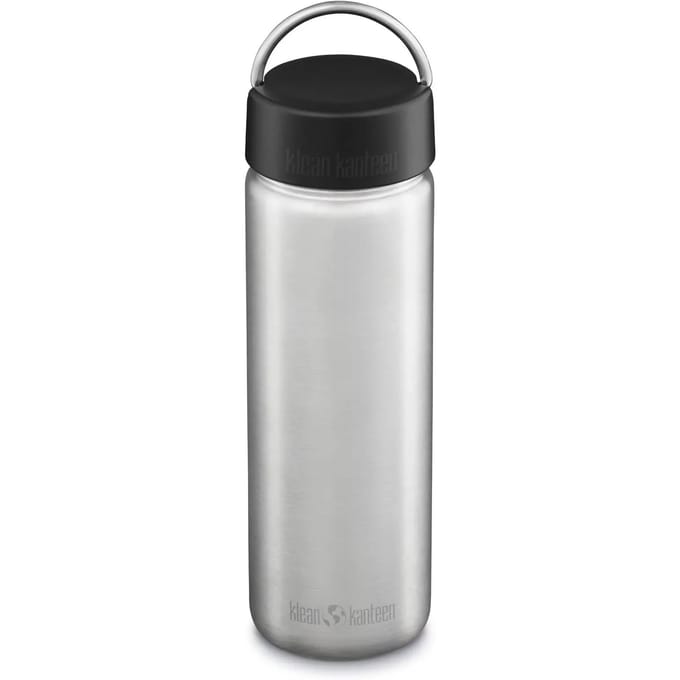 Klean Kanteen Classic Wide Single Wall 800ml - Loop Cap Brushed Stainless