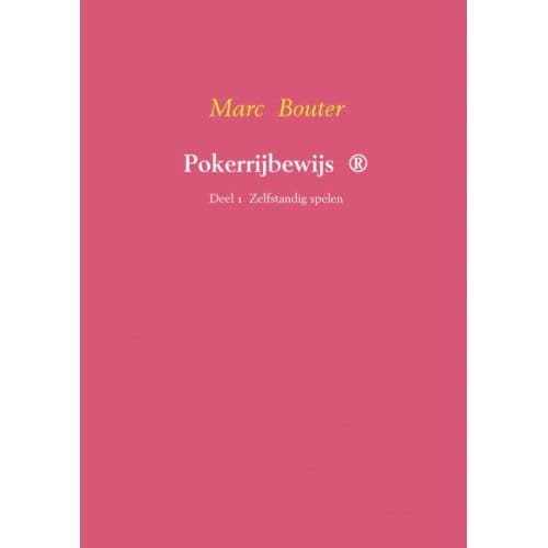 Pokerrijbewijs - Marc Bouter