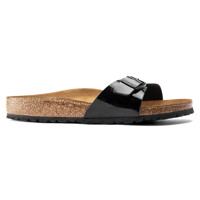 Geglazuurde muiltjes Birkenstock Madrid Birko-Flor