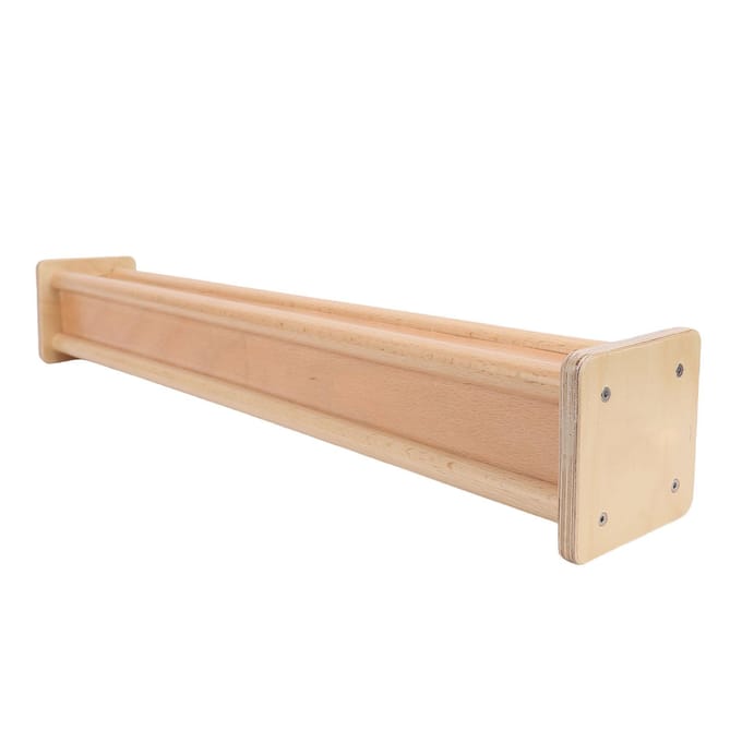 Percussie Regenstok Berkenhout Gesimuleerd Regen Geluid Instrument voor Yoga Meditatie Live Optreden beige