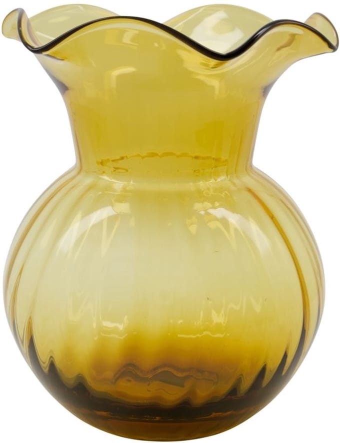 House Doctor Vaas Pomp amber 28cm