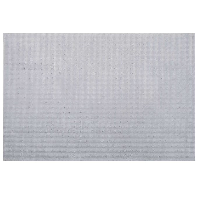 vidaXL - Binnen - kleed - SIROLO - Grijs - 140 - x - 200 - cm - Polyester - Medium - Pile
