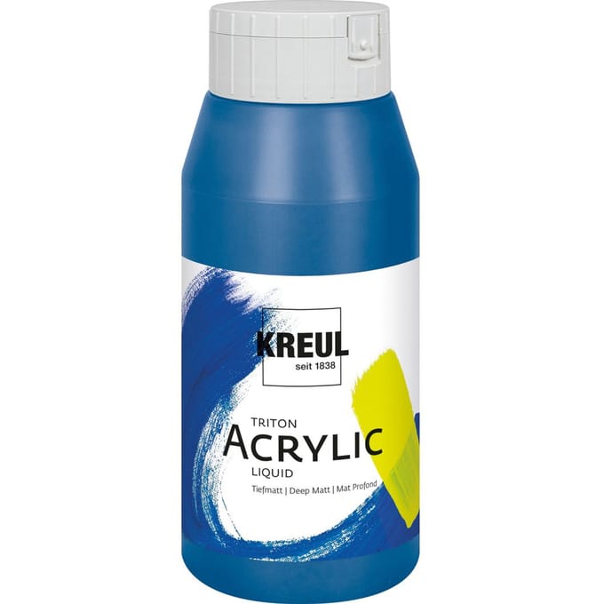 Solo Goya TRITON - Primairblauwe Acrylverf – 750ml