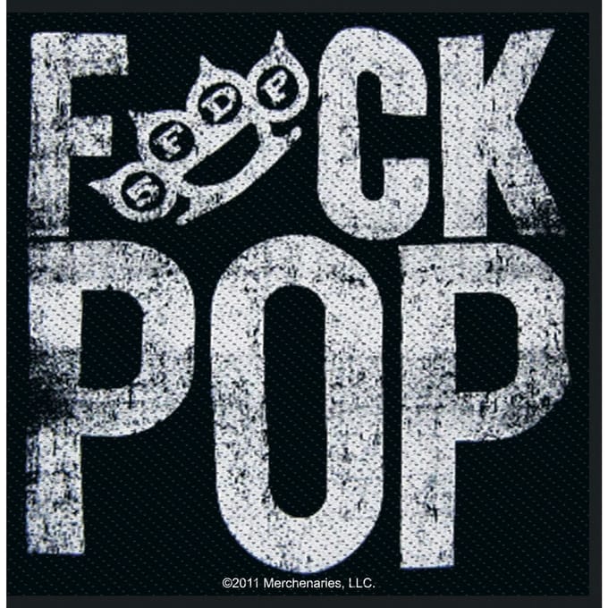 Five Finger Death Punch Patch - Fuck Pop - voor Geen - standaard