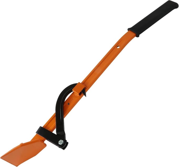 Velhevel 80 cm met Gebogen Greep voor Vellen en Draaien van Boomstammen
