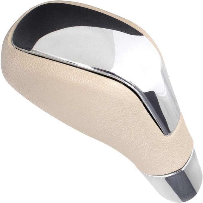 MODECAR - Versnellingskabel - Beige met Chroom - Automatische Versnellingspook