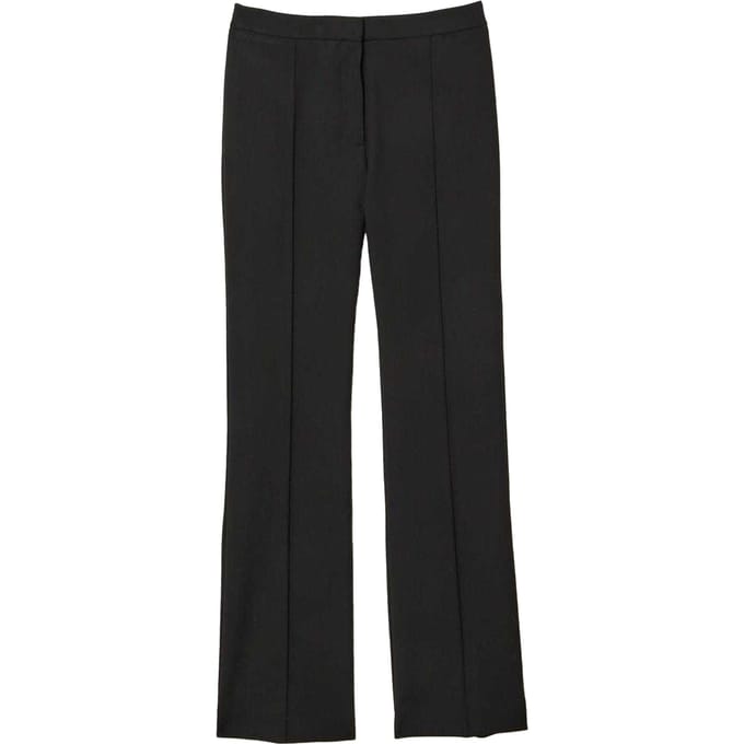 Lacoste Dames/Dames Hoge Taille Uitlopende Broek (Zwart)