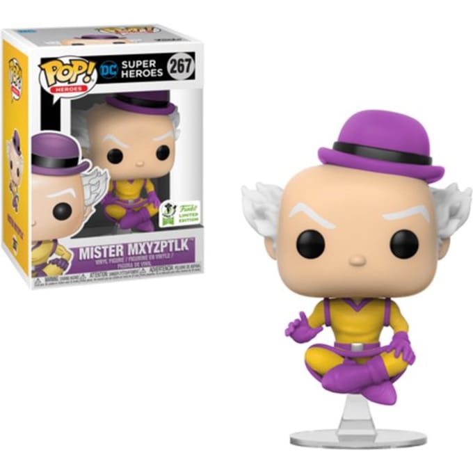 Funko Pop! # 267 DC Super Heroes - Bobble Head POP - Mr Mxyzptlk 'ECCC 2019 Ltd'