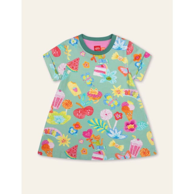Oilily Doll Jurk- maat74/12m Meadow