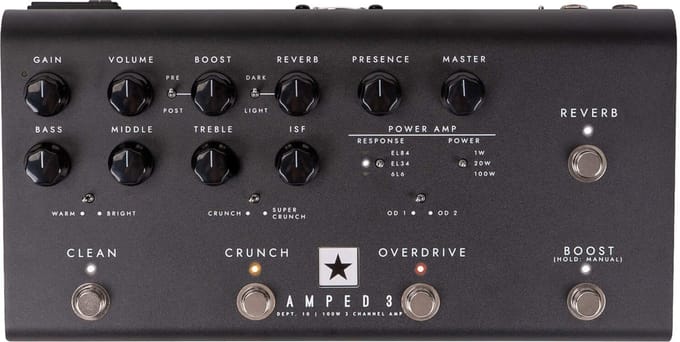 Blackstar Dept.10 Amped 3 - Floor format gitaarversterker - zwart