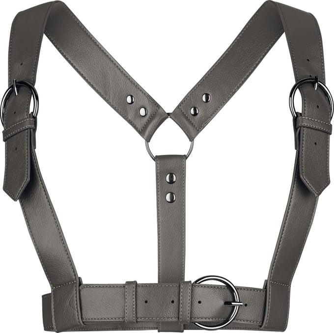 KIHILIST by KILLSTAR - Gothic Harness - Desolate Spirit Harness (Grey) - voor Vrouwen - grijs