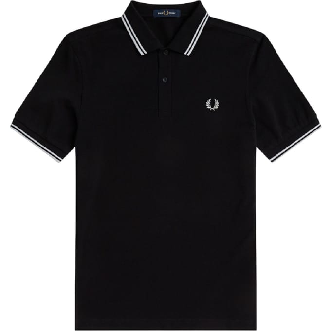 Fred Perry Polo Zwart 350 - Maat XXL - Heren
