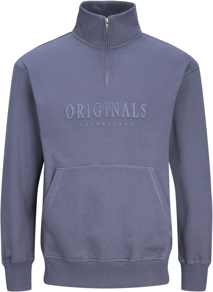 JACK&JONES - JORFREDERIKSBERG SWEAT QUARTER ZIP PLS - Jongens - Sweaters