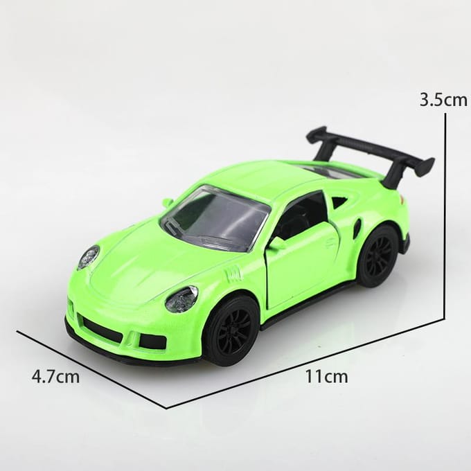 (Verpakt) 1:38 Legering 911 Pullback Raceauto, Simulatie Raceauto, Kinderen's Legering Speelgoedauto