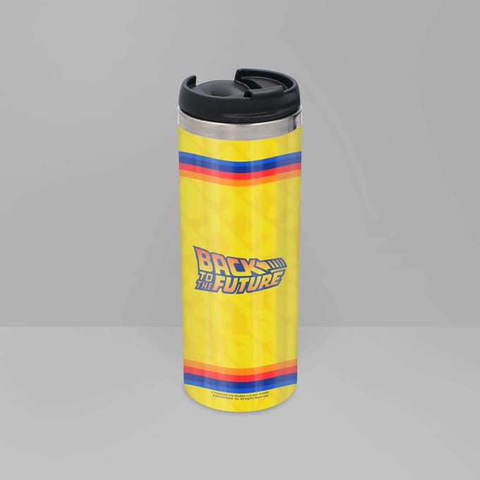 Back to the Future Thermo Travel Mok