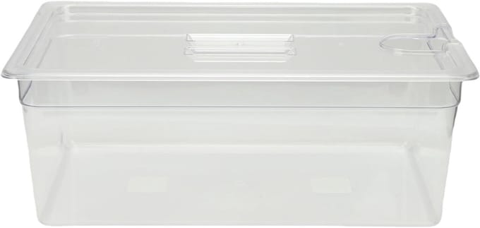 Grote Container - Voedsel Opslag - Sous Vide Koken - Transparant PP Materiaal - 32x525x195cm - Transparant