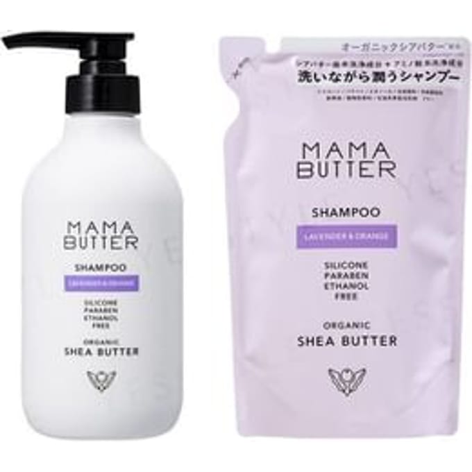 MAMA BUTTER - Lavender & Orange Hair Shampoo 400ml Refill