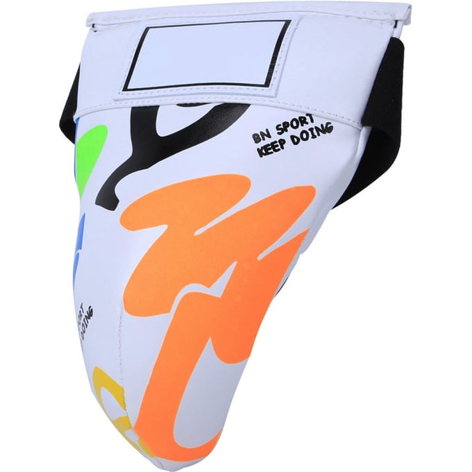 BN FIGHT Graffiti Kinder Jockstrap Kruisbeschermer Beschermende Uitrusting voor Boksen Sanda Taekwondo Training