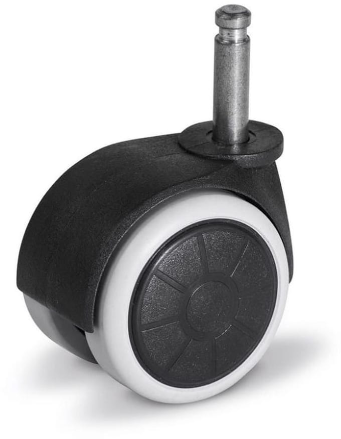 Rader - Meubelroller - 50 mm - Draaibaar - Geen Rem - 50 kg