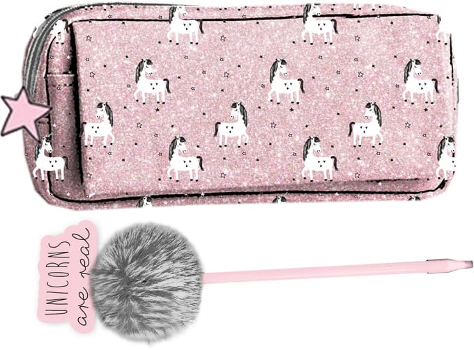 Unicorn Etui 21 cm - Giftbox - inclusief pen
