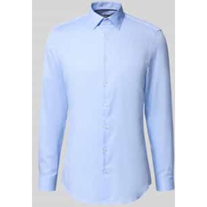 Super slim fit zakelijk overhemd van puur katoen