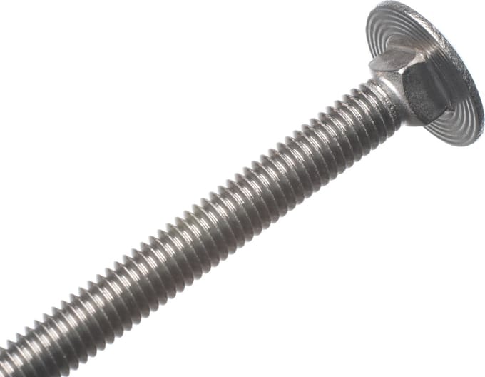 Wovar Slotbouten RVS M6 x 50 mm | 50 stuks