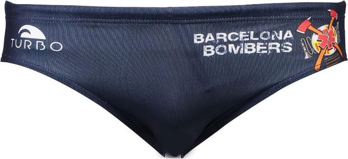 Turbo Barcelona Firefighters Zwemslip Blauw L Man