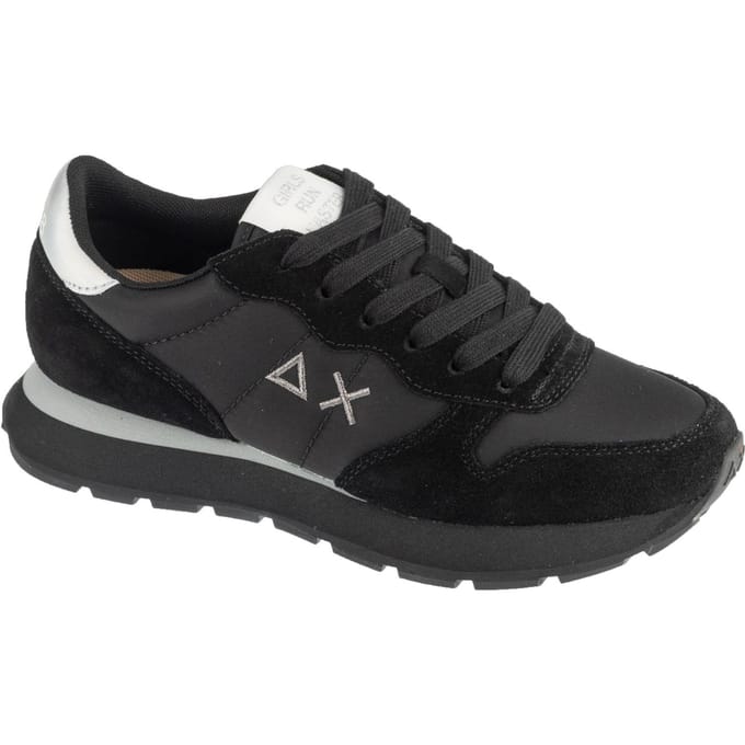 SUN68 Ally Goud Zilver, Zwarte Sneakers voor Dames 37 zwart