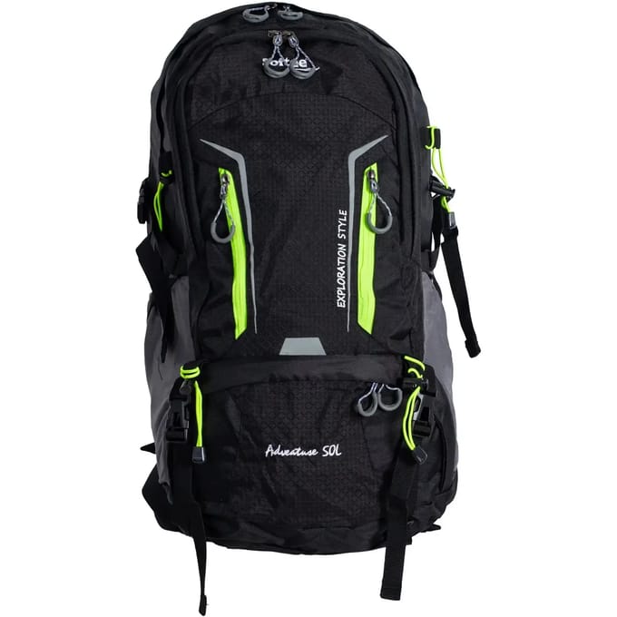 Trekking Expeditie Rugzak Black ÚNICA
