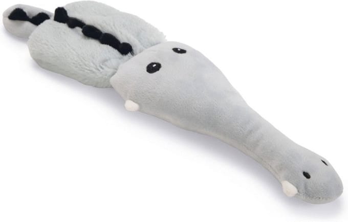 Beeztees Puppy Flatino Krokodil - Hondenspeelgoed - Pluche - Groen -