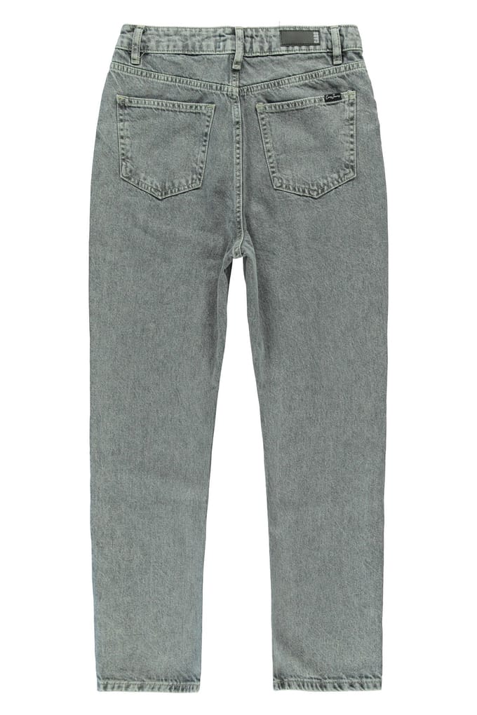 Cars Jeans Stella Denim Mid Grey Maat: W28L33 | Straight Broeken Outlet | Dames | Grijs