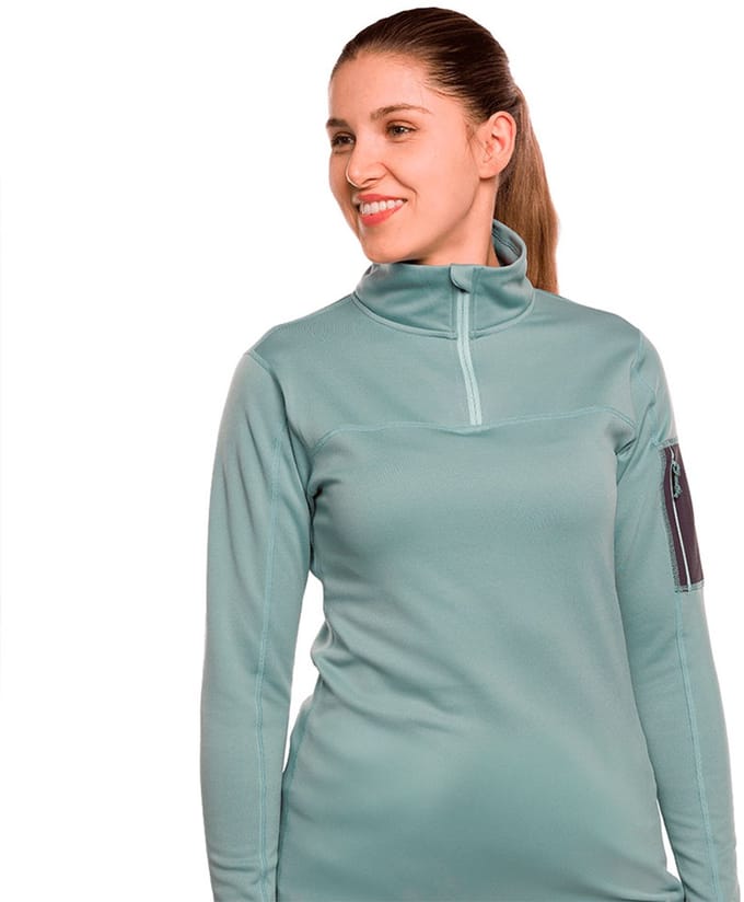 Trangoworld Figarol Fleece Groen XS Vrouw