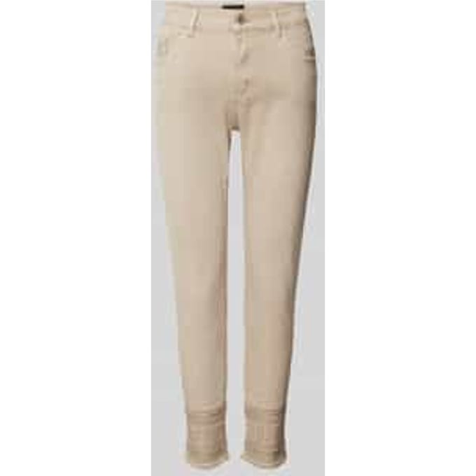 Slim fit jeans met siersteentjes
