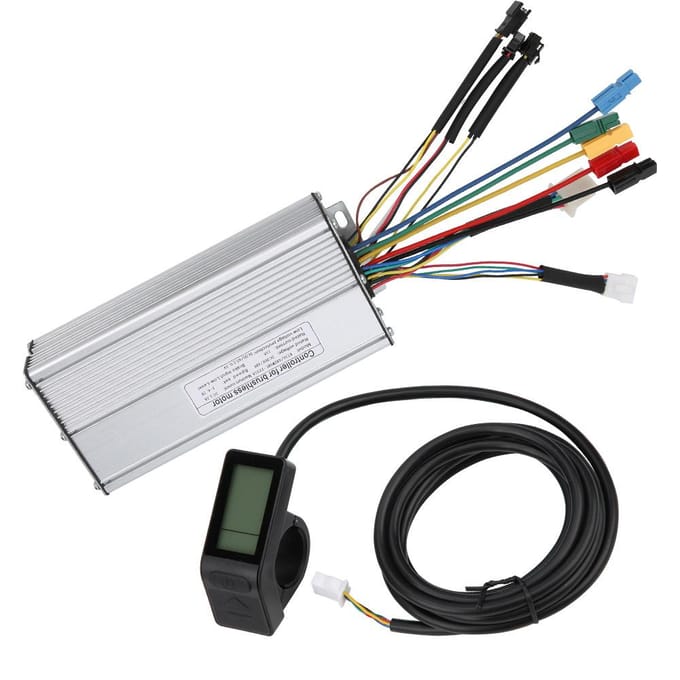 Contrôleur Brushless 36V 48V 30A Kit Écran d'Affichage KT LCD4 Connecteur Normal white