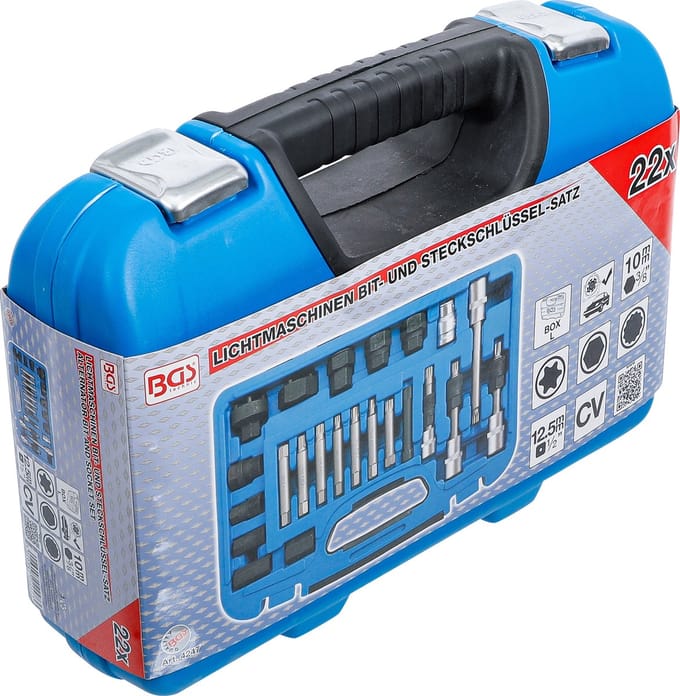 BGS Dynamo bit- en dopsleutelset 23 delig