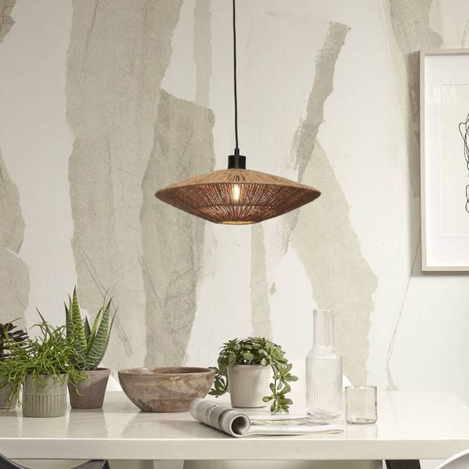 Good &amp; Mojo Iguazu hanglamp Ø 40cm Natur
