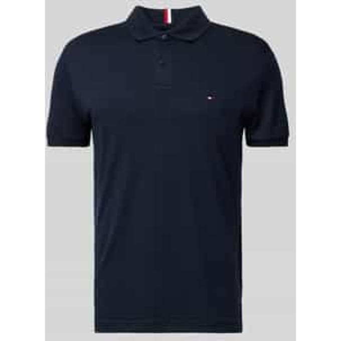 Regular fit poloshirt met logostitching
