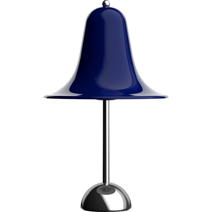 VERPAN tafellamp Pantop, nachtblauw, hoogte 28 cm, metaal