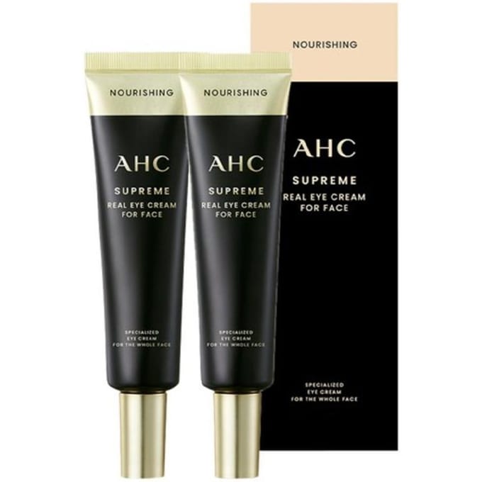 AHC Crème Yeux Suprême Réelle Pour le Visage 30ml × 2 beige