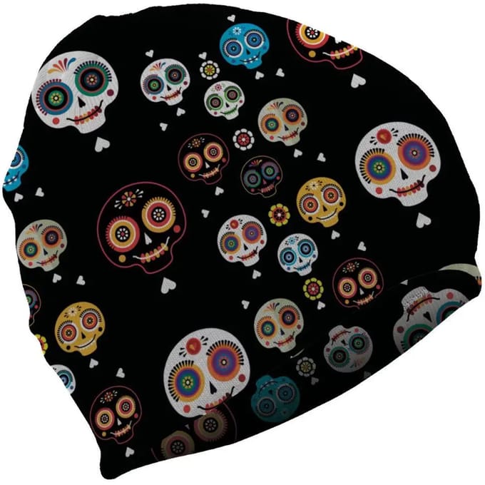 Fleece muts voor kinderen MATT Awesome Skulls