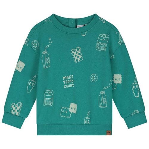 Prénatal peuter sweater Dark Turquoise Blue 86 heren