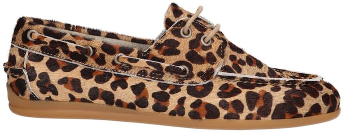 La Strada Mocassin Leopard Suede - Damesschoenen - Maat - 36
