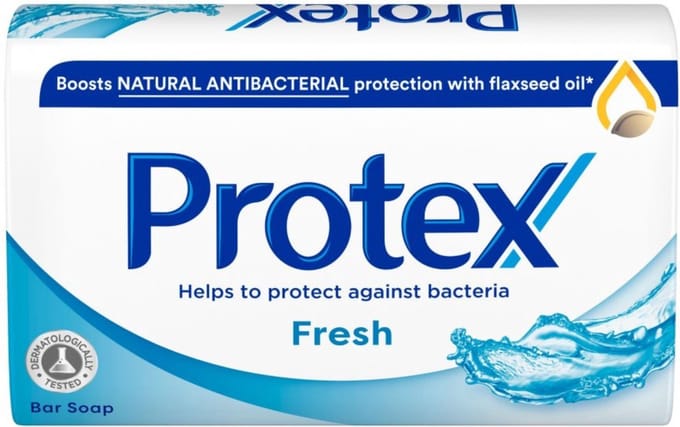 Protex Zeep Fresh - Antibacterieel Zeepblok - Voor Gezicht en Lichaam - 90g