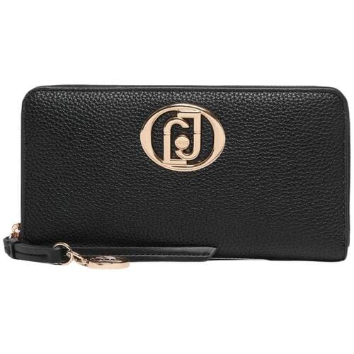 LIU JO portemonnee Faiza ECS Zip Around Wallet Nero zwart