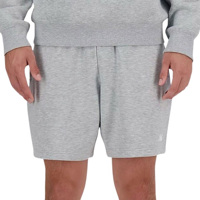 New Balance Sweat Shorts In Grey Maat: S | Sport Shorts Outlet | Heren | Grijs