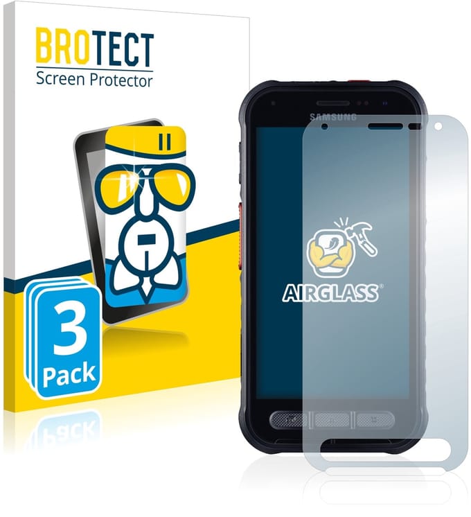 Screenprotector 3 Stuks voor Samsung Galaxy XCover FieldPro Beschermglas transparant