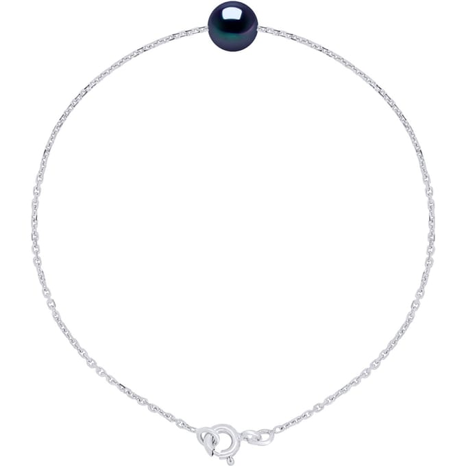 Armband Echte Gecultiveerde Zoetwaterparel Rond 7-8 mm