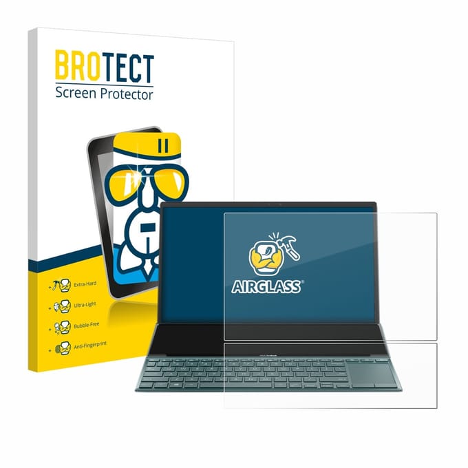 Screenprotector voor ASUS ZenBook Duo 14 UX482 Beschermglas transparant
